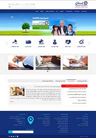طراحی سایت شركت بيمه سامان، طراحی سایت ، طراحی وب سایت